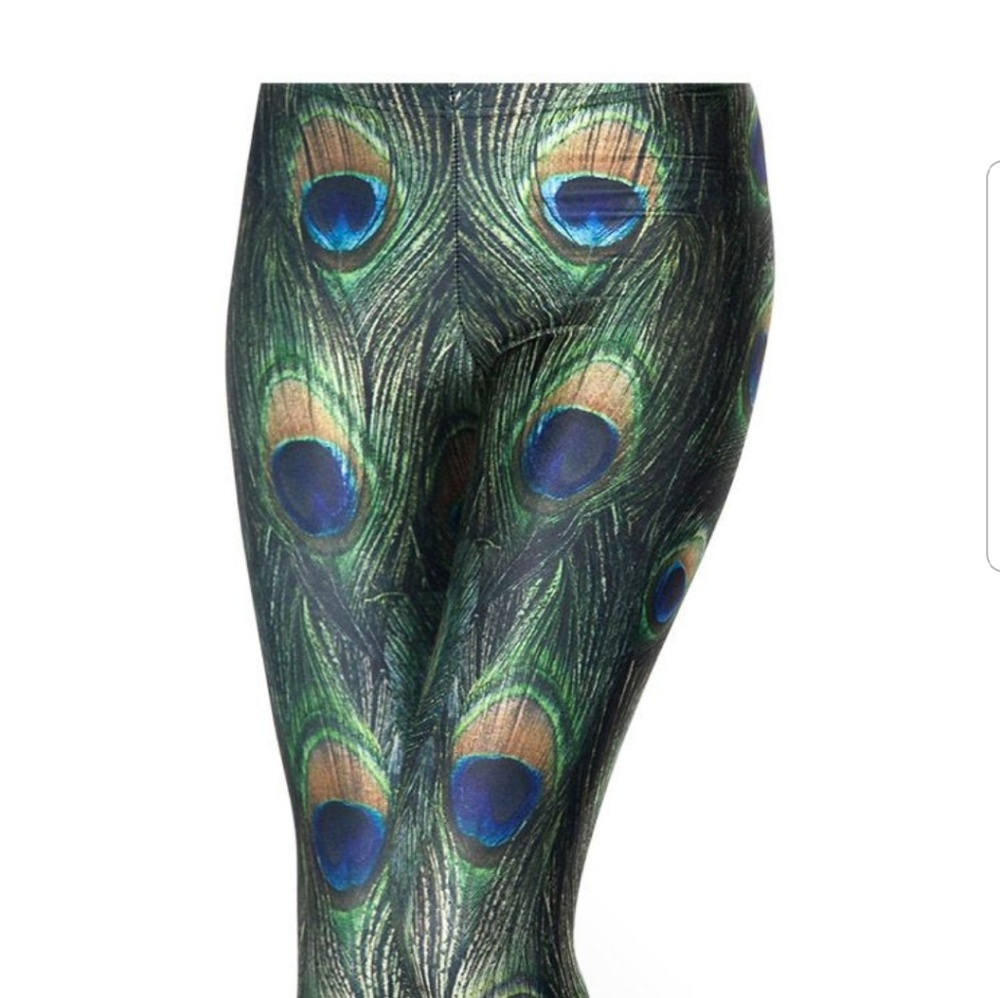 Black milk peacock leggings